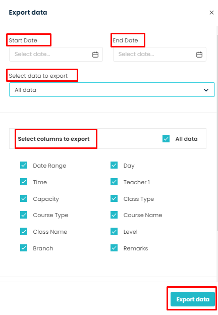 Export Class Data-4