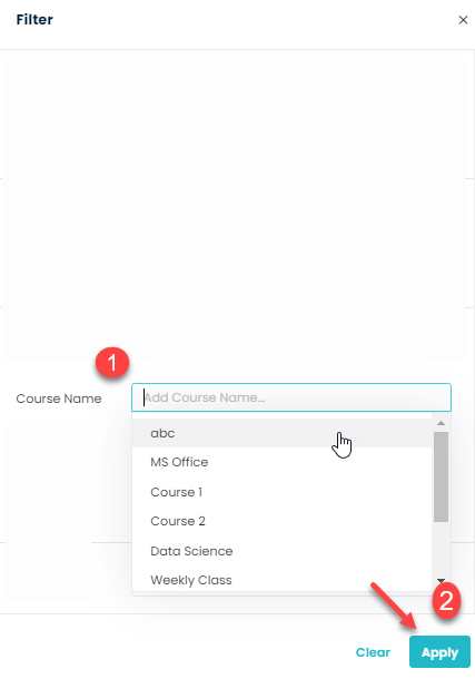 Course Name in Class Module-5