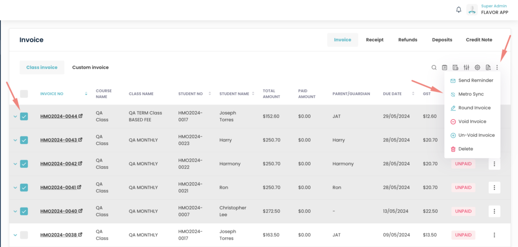 How to connect Metro Accounting System with Flavor CRM? - Flavor